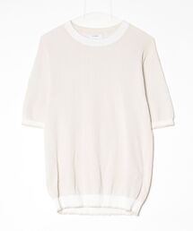 lot holon（ロットホロン）の「半袖ニット（ニット/セーター）」