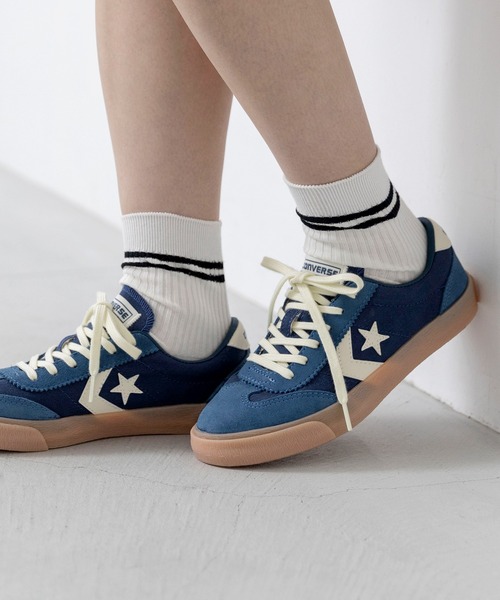 CONVERSE（コンバース）の「CONVERSE コンバース ROADCLASSIC SK OX ロードクラシック スニーカー（スニーカー・レディース・ライトブルー/ブラック/ブルー・25.5cm/25.0cm/24.5cm/24.0cm/23.5cm/26.0cm/23.0cm）」の12枚目の写真
