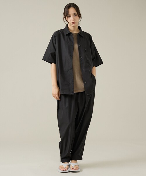JEMORGAN（ジェーイーモーガン）の「【JEMORGAN / ジェーイーモーガン】Air Fiber Coach Shirt / エアファイバー コーチシャツ（JQ582-23）（シャツ/ブラウス・メンズ・チャコールグレー/ベージュ/ブラック・XL/L/M）」の17枚目の写真