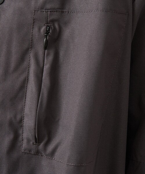 JEMORGAN（ジェーイーモーガン）の「【JEMORGAN / ジェーイーモーガン】Air Fiber Coach Shirt / エアファイバー コーチシャツ（JQ582-23）（シャツ/ブラウス・メンズ・チャコールグレー/ベージュ/ブラック・XL/L/M）」の4枚目の写真