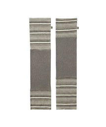 SIO（シオ）の「UNBALANCE STRIPE LEG WARMER [BROWN]（レッグウォーマー）」