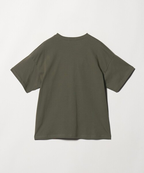 UNIVERSAL OVERALL(ユニバーサルオーバーオール)の「【別注】<UNIVERSAL OVERALL>グラフィック プリント Tシャツ / キッズ 140cm-160cm(Tシャツ/カットソー・キッズ・ホワイト/ダークブラウン/ダークグレー・L(160cm)/M(140-150cm))」の4枚目の写真