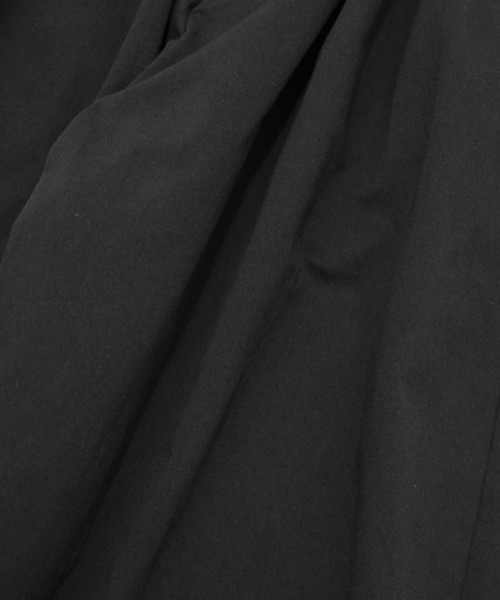 my beautiful landlet(マイビューティフルランドレット)の「【my beautiful landlet】 HIGH COUNT COTTON TWILL WIDE EASY PANTS(その他パンツ・メンズ・ブラック・2/1/0)」の3枚目の写真