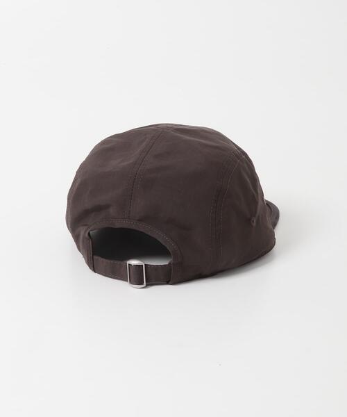 KBF(ケイビーエフ)の「リップストップパイピングCAP(キャップ・レディース・アイボリー/ブラウン・ONE)」の13枚目の写真