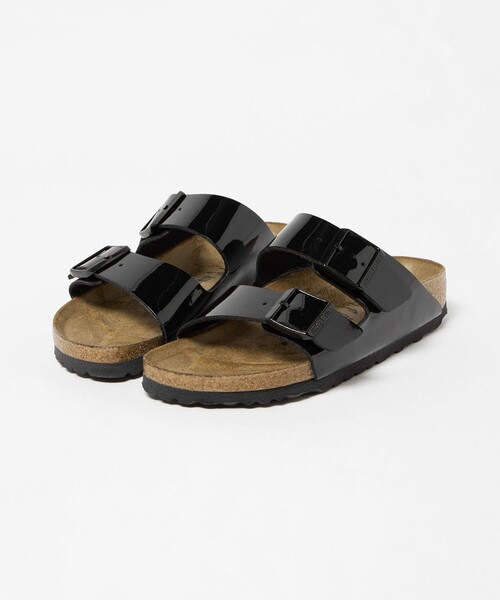 BIRKENSTOCK（ビルケンシュトック）の「＜BIRKENSTOCK＞アリゾナ パテント / ARIZONA（サンダル・レディース・ブラック・37/38/36）」の4枚目の写真