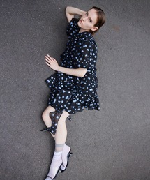 Layered Tulle Ribbon Vest/レイヤードチュールリボンベスト【MAISON