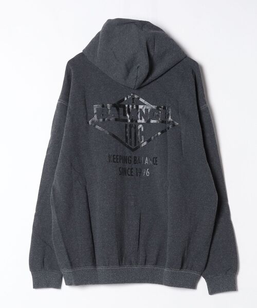 Anachronorm（アナクロノーム）の「【ANACHRONORM】DYED 50/50 PRINTED FULLZIP PARKA（パーカー・メンズ・ダークグレー・3）」の3枚目の写真