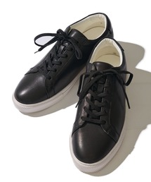 TETE HOMME（テットオム）の「5.5cm ヒールアップ スムースレザースニーカー / スタイルアップ スムースレザーシューズ（スニーカー）」
