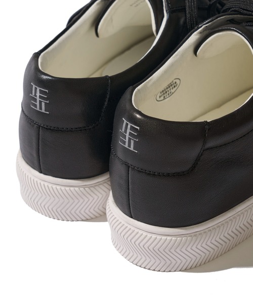 TETE HOMME(テットオム)の「5.5cm ヒールアップ スムースレザースニーカー / スタイルアップ スムースレザーシューズ(スニーカー・メンズ・ホワイト/ブラック・MEDIUM/LARGE/X-LARGE)」の11枚目の写真
