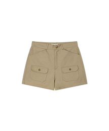 POCKET HALF PANTS (3color, 2size)