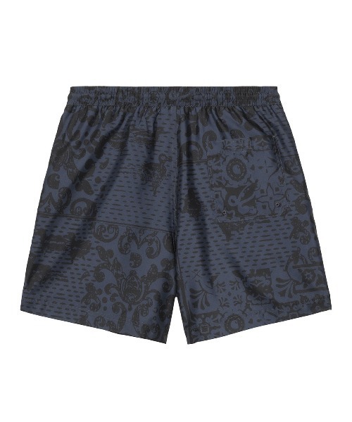 Carhartt WIP(カーハートダブリューアイピー)の「Carhartt WIP SLATER SWIM TRUNKS(カーハートワークインプログレス スレーター スイム トランクス)(その他パンツ・メンズ・カモフラージュ/ネイビー系・X-SMALL/X-LARGE/LARGE/MEDIUM/SMALL)」の4枚目の写真