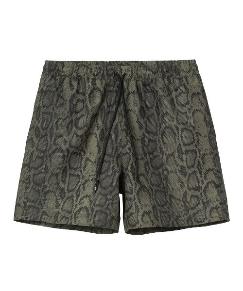 Carhartt WIP(カーハートダブリューアイピー)の「Carhartt WIP SLATER SWIM TRUNKS(カーハートワークインプログレス スレーター スイム トランクス)(その他パンツ・メンズ・カモフラージュ/ネイビー系・X-SMALL/X-LARGE/LARGE/MEDIUM/SMALL)」の5枚目の写真