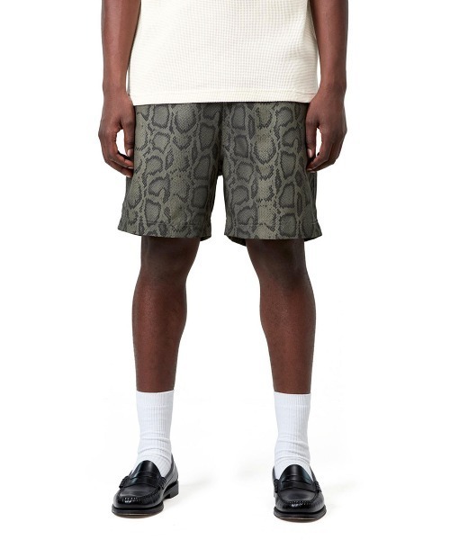 Carhartt WIP(カーハートダブリューアイピー)の「Carhartt WIP SLATER SWIM TRUNKS(カーハートワークインプログレス スレーター スイム トランクス)(その他パンツ・メンズ・カモフラージュ/ネイビー系・X-SMALL/X-LARGE/LARGE/MEDIUM/SMALL)」の7枚目の写真