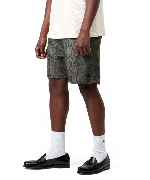 Carhartt WIP(カーハートダブリューアイピー)の「Carhartt WIP SLATER SWIM TRUNKS(カーハートワークインプログレス スレーター スイム トランクス)(その他パンツ・メンズ・カモフラージュ/ネイビー系・X-SMALL/X-LARGE/LARGE/MEDIUM/SMALL)」の9枚目の写真