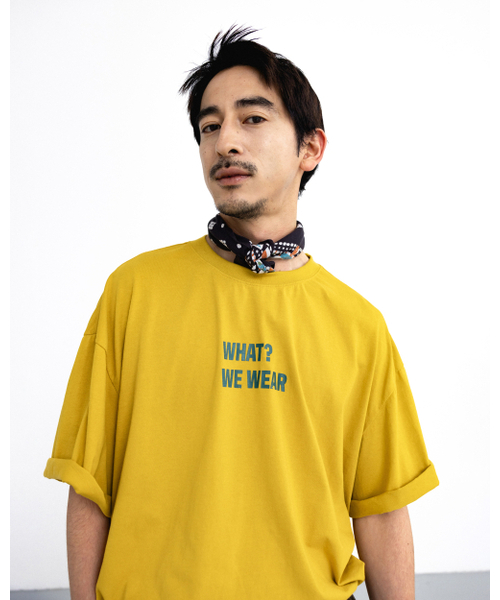 ANGLAN(アングラン)の「Slogan Graphic Tee “WHATWEWEAR” - Yellow(Tシャツ/カットソー・メンズ・その他・1/2)」の8枚目の写真
