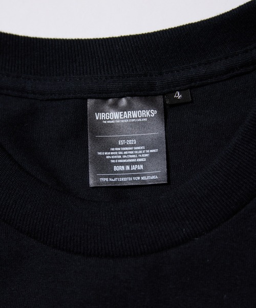 VIRGOwearworks（ヴァルゴウェアワークス）の「ESSENTIAL PKT LST（Tシャツ/カットソー・メンズ・ホワイト/ブラック/グレー・3/2/4/5）」の10枚目の写真