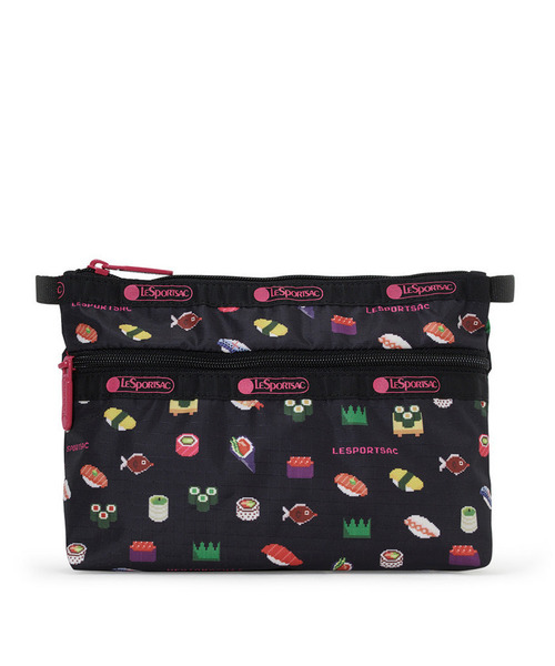 COSMETIC CLUTCH ヘイ！オマチ！（ポーチ）｜LeSportsac