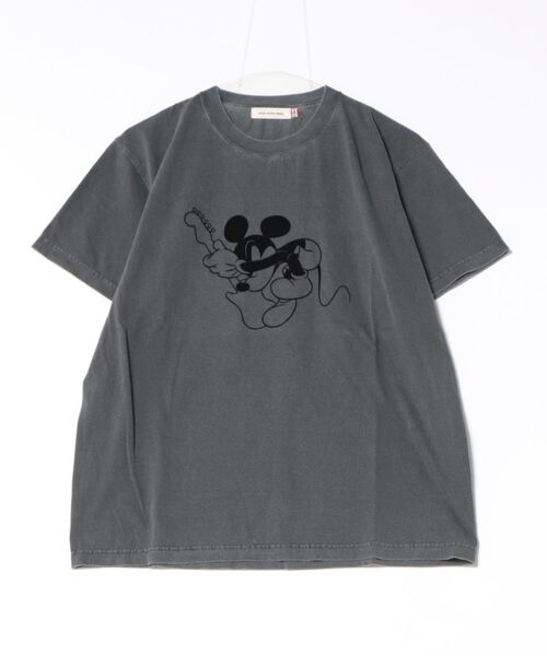 Liesse(リエス)の「【GOOD ROCK SPEED/グッドロックスピード】Tシャツ(26FDS007W)(Tシャツ/カットソー・レディース・ベージュ/チャコールグレー・FREE)」の2枚目の写真