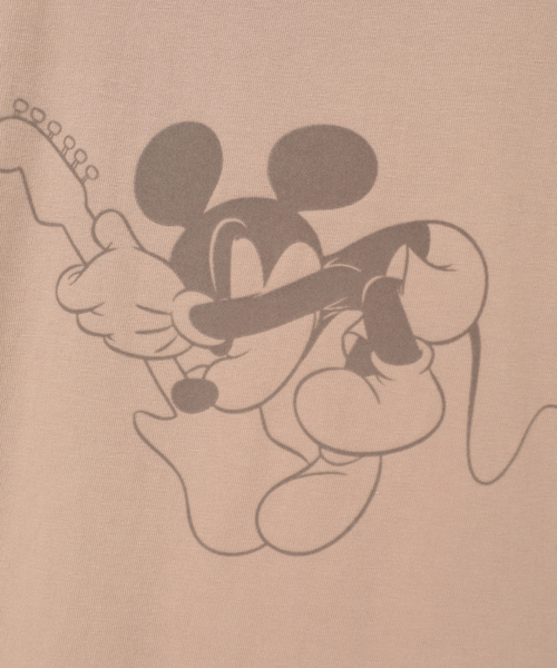 Liesse(リエス)の「【GOOD ROCK SPEED/グッドロックスピード】Tシャツ(26FDS007W)(Tシャツ/カットソー・レディース・ベージュ/チャコールグレー・FREE)」の7枚目の写真