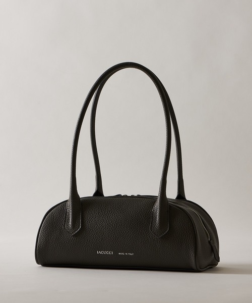 【月末までSALE】IACUCCI イアクッチ ウマ ボストンバッグ セール】IACUCCI｜イアクッチのボストンバッグ（グレー/灰色系・レザー