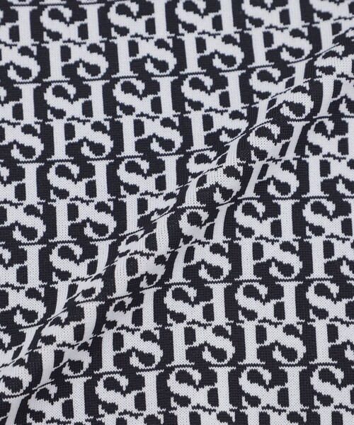 Paul Stuart（ポールスチュアート）の「【GOLF Men’s】PSジャガードニットポロ（ポロシャツ・メンズ・ネイビー/グレー・XL/M/L）」の11枚目の写真