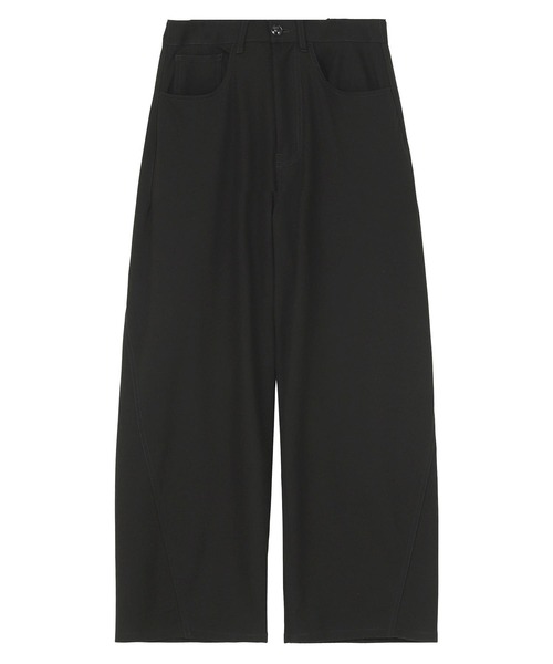ZUCCa（ズッカ）の「(S)T/C WORK TWILL / S（その他パンツ・レディース・ブルー/ブラック・M size/X-LARGE）」の2枚目の写真