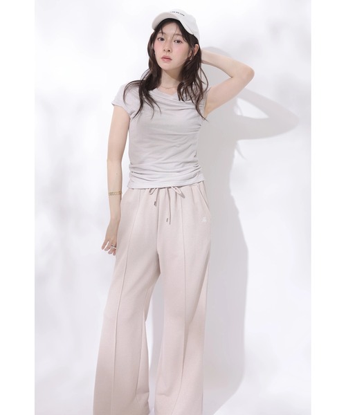 Rirandture(リランドチュール)の「ラメスウェットフレアパンツ(その他パンツ・レディース・ピンク・2/1)」の9枚目の写真