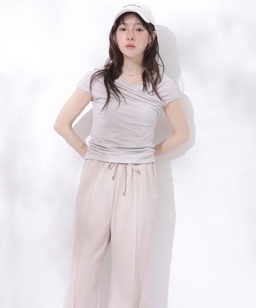Rirandture(リランドチュール)の「ラメスウェットフレアパンツ(その他パンツ・レディース・ピンク・2/1)」の10枚目の写真