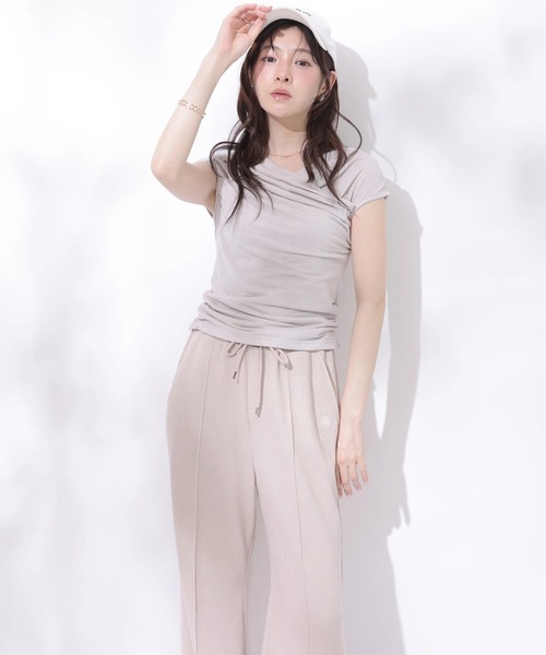 Rirandture(リランドチュール)の「ラメスウェットフレアパンツ(その他パンツ・レディース・ピンク・2/1)」の11枚目の写真