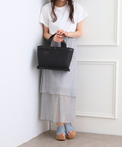 ESPERANZA(エスペランサ)の「【EC限定】横長メッシュトート(トートバッグ・レディース・ブラック/アイボリー/キャメル・FREE)」の9枚目の写真