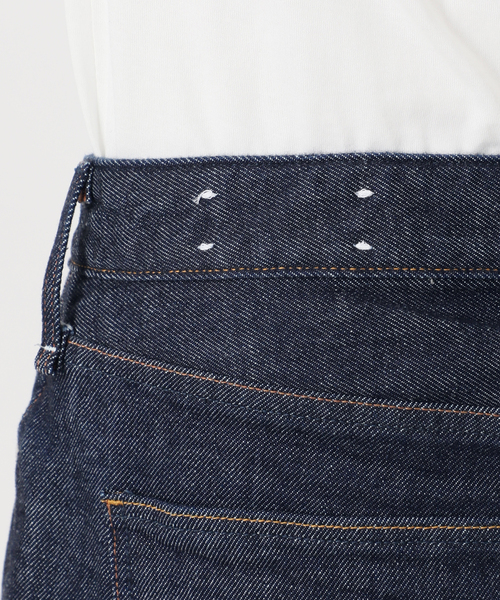 upperhights(アッパーハイツ)の「《別注カラー有り》upper hights/アッパーハイツ THE STELLA AURA*(デニムパンツ・レディース・ネイビー/ブラウン・24/23/25/26)」の13枚目の写真