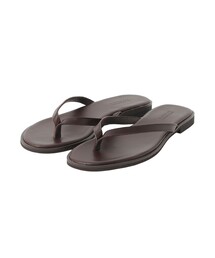 GREY LABEL レザートングサンダル