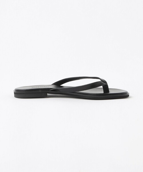 MACKINTOSH PHILOSOPHY(マッキントッシュ フィロソフィー)の「GREY LABEL レザートングサンダル(サンダル・レディース・ブラック/ブラウン系その他5・37)」の6枚目の写真