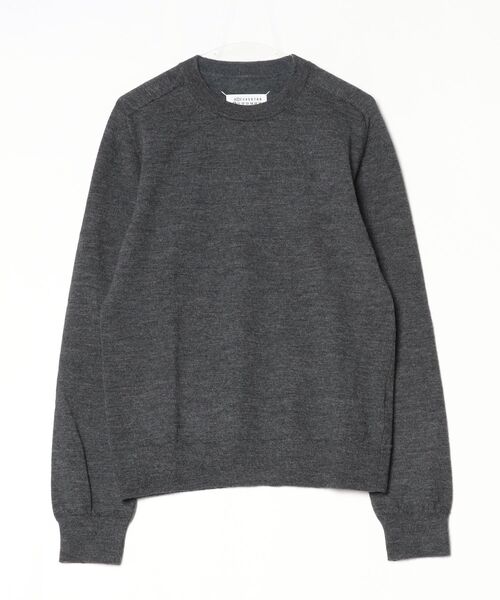 Maison Margiela(メゾンマルジェラ)の「Maison Margiela(メゾンマルジェラ) Crewneck(ニット/セーター・メンズ・チャコールグレー・M/S)」の1枚目の写真