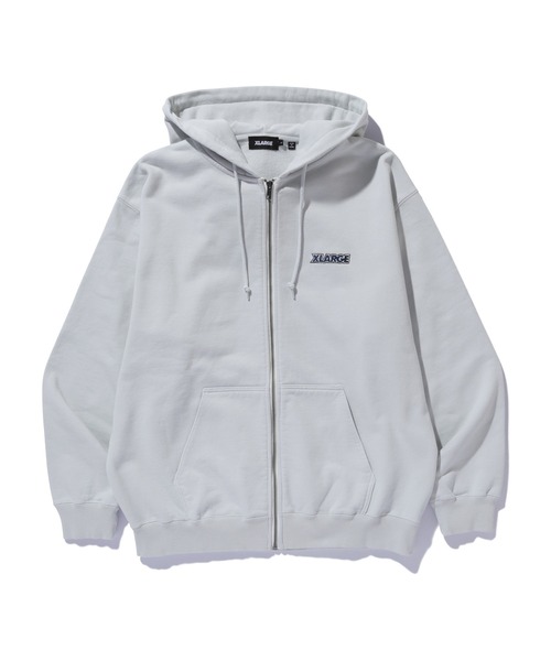 XLARGE(エクストララージ)の「OLD OG ZIP HOODED SWEATSHIRT(パーカー・メンズ・ネイビー/ブラック/ブラウン/グレー・S/M/L/XL)」の21枚目の写真