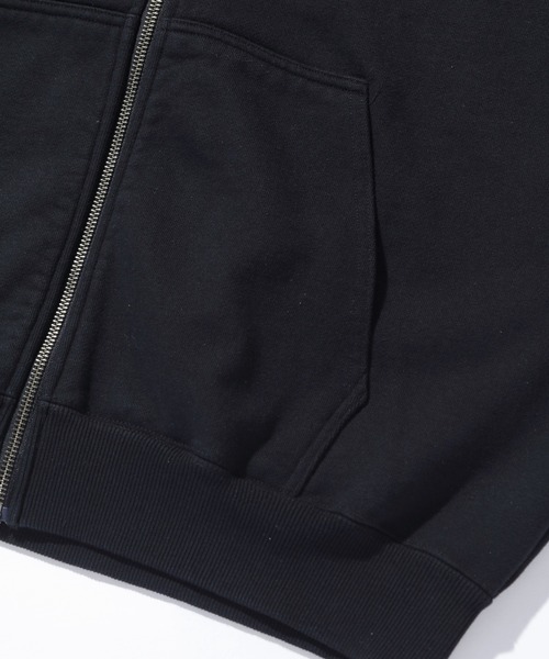 XLARGE(エクストララージ)の「OLD OG ZIP HOODED SWEATSHIRT(パーカー・メンズ・ネイビー/ブラック/ブラウン/グレー・S/M/L/XL)」の13枚目の写真
