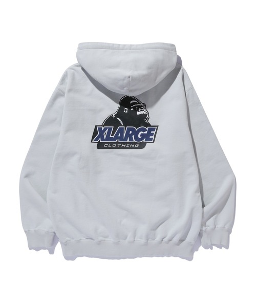 XLARGE(エクストララージ)の「OLD OG ZIP HOODED SWEATSHIRT(パーカー・メンズ・ネイビー/ブラック/ブラウン/グレー・S/M/L/XL)」の20枚目の写真