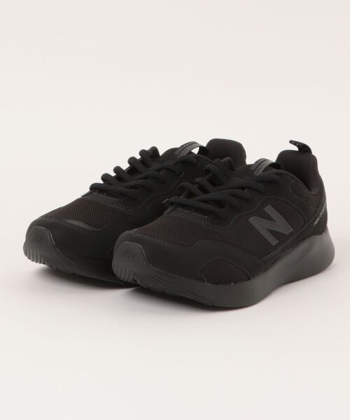NEW BALANCE(ニューバランス)の「new balance ニューバランス DYNASOFT NB SAMPHER MEN V1【超軽量/幅広4E】メンズスニーカー ゴムひも(ダイナソフトエヌビーサンファー) MSMP9EW ブラック(スニーカー・メンズ・ブラック×ブラック・26.5cm/26.0cm/25.5cm/25.0cm/29.0cm/27.0cm)」の1枚目の写真