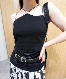 Ameri(�A����)��HALTER CAMISOLE LAYERED TOPS(�L���~�\�[��)