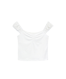 Ella Shrring T-shirt White