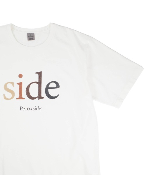 Peroxside(ペルオキシド)の「【Peroxside/ペルオキシド】PEROXSIDE LOGO SHORT SLEEVE TEE(Tシャツ/カットソー・メンズ・ブラック/ホワイト・1/2/3)」の7枚目の写真