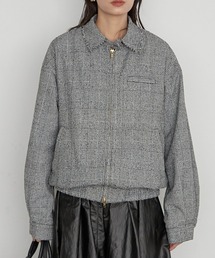 ステンカラーブルゾン　秋服