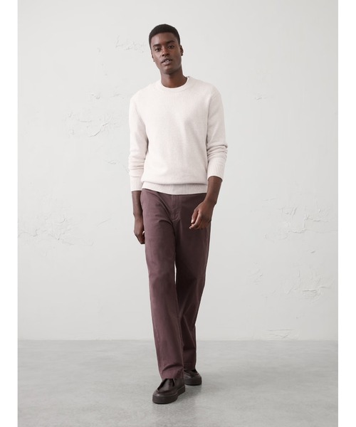 BANANA REPUBLIC FACTORY STORE(バナナリパブリック ファクトリーストア)の「BANANA REPUBLIC FACTORY STORE LOFTYクルーネックセーター(ニット/セーター・メンズ・アイボリー/ピンク系その他/ブラウン/グリーン・L/M/S/XL)」の7枚目の写真