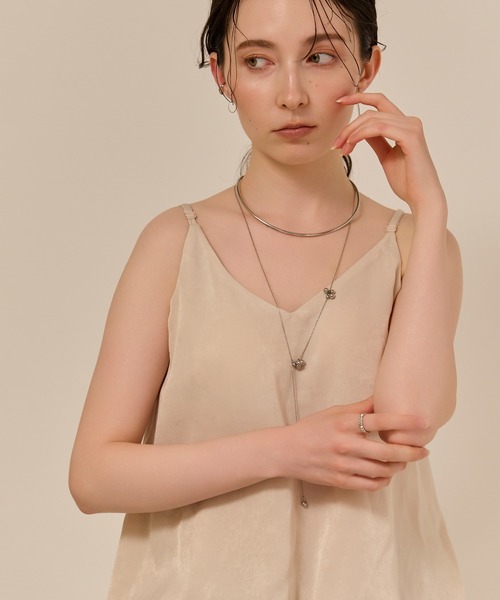 Phoebe(フィービィー)の「【金属アレルギー対応】2setメタルスタッズリング/ニッケルフリー セットリング 重ね付け オフィス 普段使い(リング・レディース・イエローゴールド/シルバー・#11)」の4枚目の写真