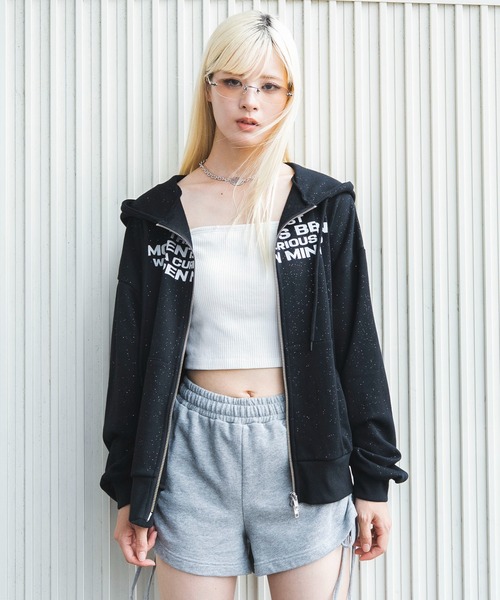 WEGO(ウィゴー)の「WEGO/【26年秋冬新作】グラフィックZIPパーカー(パーカー・レディース・その他2/その他1/その他8/その他7/その他5/その他4/その他3/その他6・FREE)」の7枚目の写真