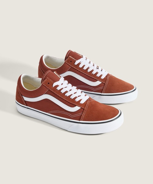 VANS(バンズ)の「オールドスクール / Old Skool COLOR THEORY Rust Br VN000D7ZFSB1(スニーカー・メンズ・ブラウン・11/6/10/9/8.5/9.5/10.5/7.5/5.5)」の2枚目の写真