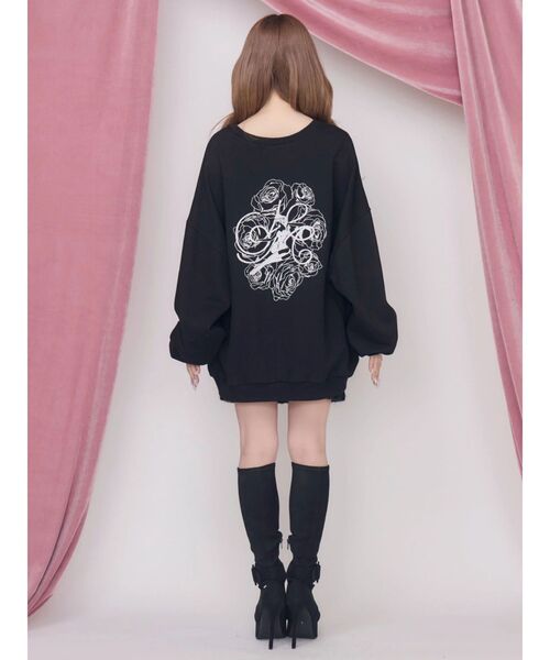 EATME(イートミー)の「グラフィックスウェットTOP(スウェット・レディース・ブラック/ピンク・FREE)」の10枚目の写真