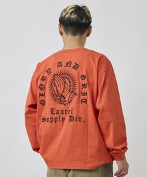 DEAR LAUREL（ディアローレル）の「DEAR LAUREL/ディアローレル 長袖 Tシャツ ロンT バックプリント DL26F-2202（Tシャツ/カットソー）」