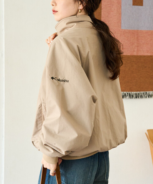 Columbia（コロンビア）の「限定展開 Columbia × FREAK'S STORE/コロンビア 別注W Imperial Park Jacket/ウィメンズ インペリアル パーク ジャケット（その他アウター・レディース・ベージュ/ブラック/チャコール・ﾌﾘ-）」の9枚目の写真