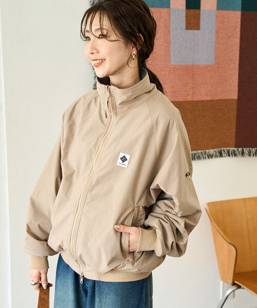 Columbia（コロンビア）の「限定展開 Columbia × FREAK'S STORE/コロンビア 別注W Imperial Park Jacket/ウィメンズ インペリアル パーク ジャケット（その他アウター・レディース・ベージュ/ブラック/チャコール・ﾌﾘ-）」の10枚目の写真